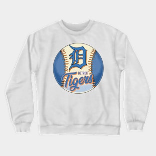 Detroit Tigers Fan Design Crewneck Sweatshirt